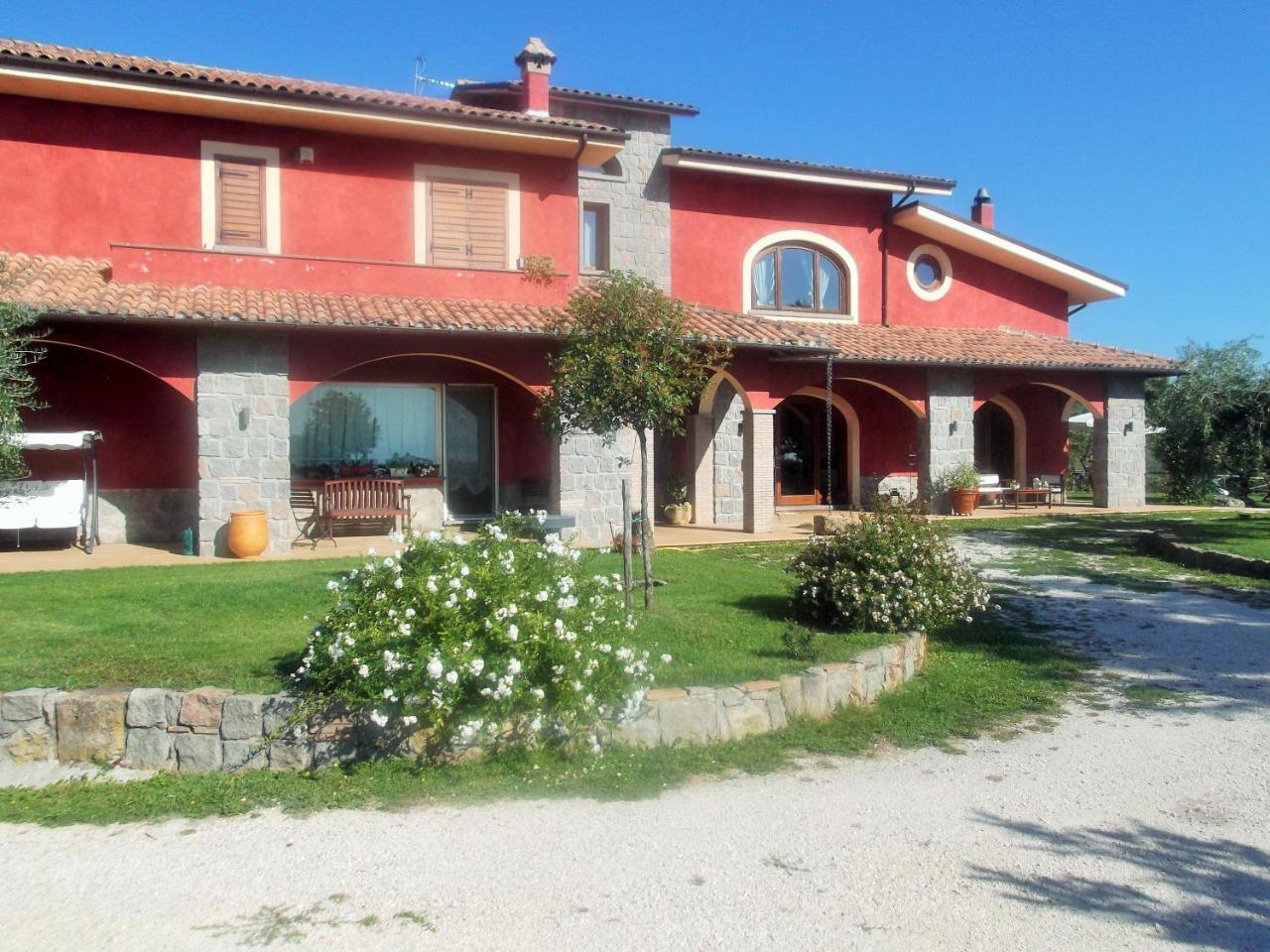 Agriturismo Casal Grande Canepina Eksteriør billede